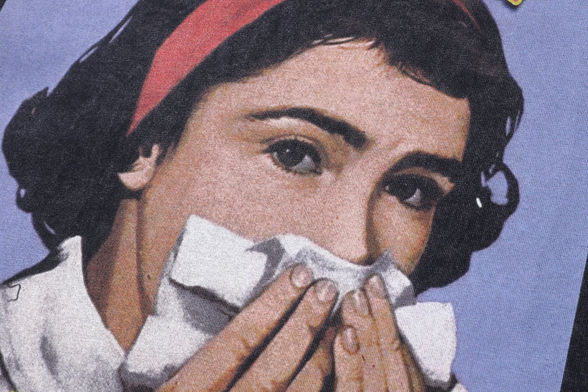 Love t-shirt funny slogan tee retro poster top in vintage grey