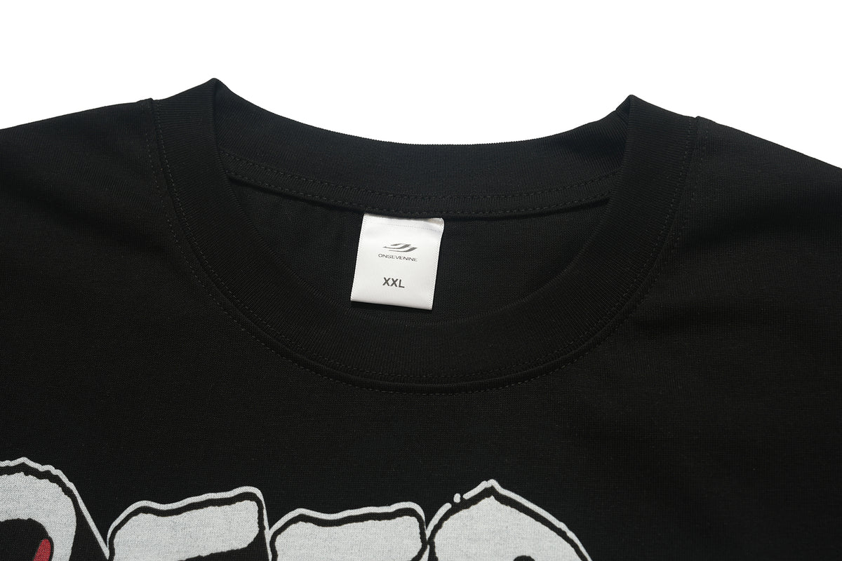 Freedom t-shirt piece slogan tee creepy y2k girl print top in white