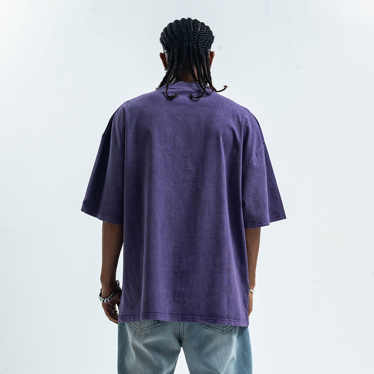 Grillz t-shirt mouth print top grunge hip-hop tee rapper jumper in grey