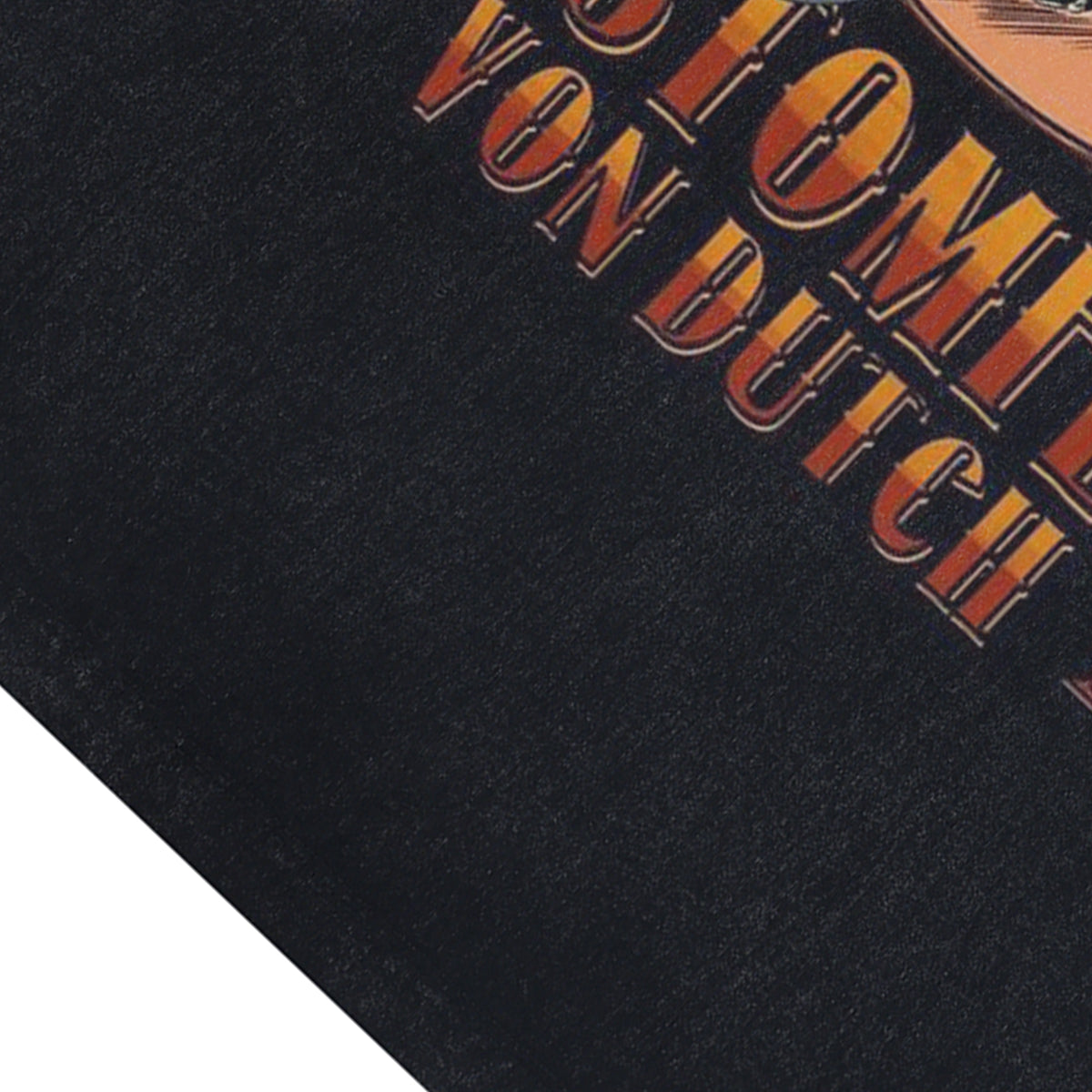 Von Dutch sleeveless t-shirt vintage cartoon vest 80s poster tank top in acid wash black